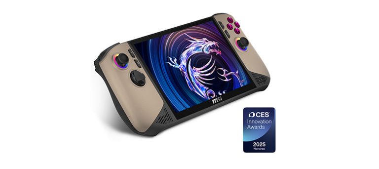 MSI Claw 8 AI+ Raih Penghargaan CES Innovation Award 2025