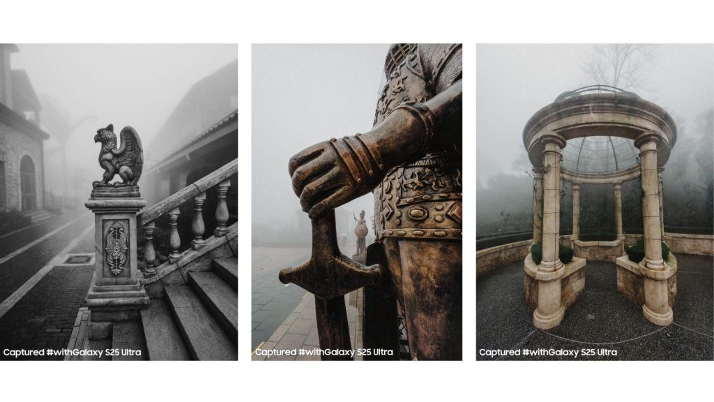 Hasil eksplorasi fotografi arsitektur oleh Govinda Rumi dengan menggunakan Galaxy S25 Series