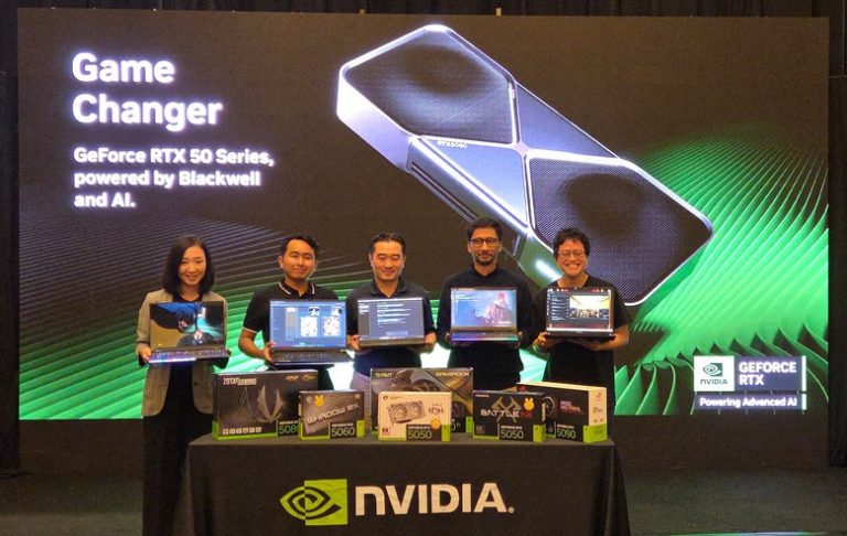 NVIDIA Blackwell GeForce RTX 50 Series hadir di Indonesia