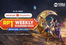 Promo ShopeePay: Weekly Diamond Pass MLBB Cuma Rp1