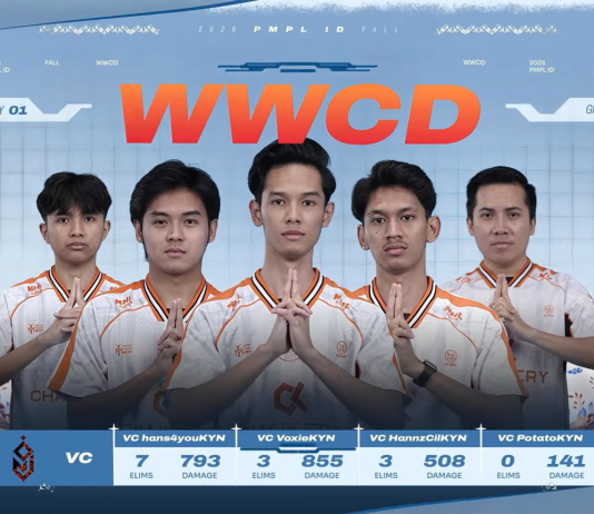 VOIN Chaikery Guncang PMPL ID Fall 2026 Week 2, Alter Ego Ares Kehilangan Momentum