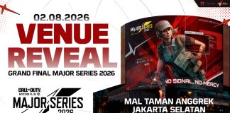 Grand Finals CODM Major Series 2026 akan digelar di Mal Taman Anggre