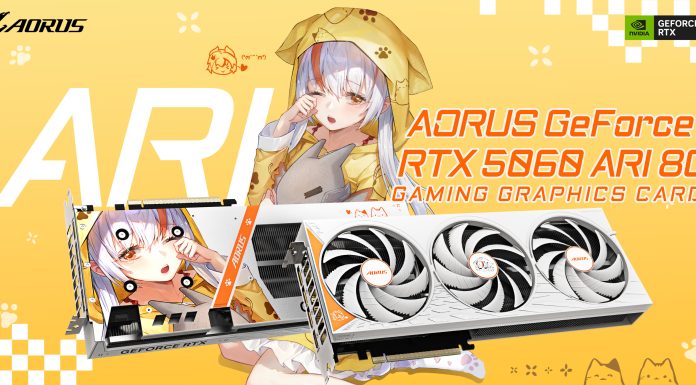 GIGABYTE memperkenalkan kartu grafis AORUS GeForce RTX 5060 ARI 8G