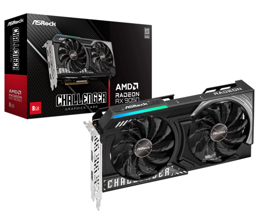 ASRock Rilis Radeon RX 9050 Series, GPU Entry-Level Baru untuk Gaming 1080p
