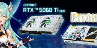 PALIT GeForce RTX 5060 Ti 8GB RiTONA OC Hadir dengan Sentuhan Anime
