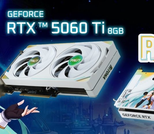 PALIT GeForce RTX 5060 Ti 8GB RiTONA OC Hadir dengan Sentuhan Anime