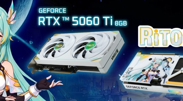 PALIT GeForce RTX 5060 Ti 8GB RiTONA OC Hadir dengan Sentuhan Anime