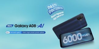 Samsung Galaxy A08 Resmi Hadirkan Baterai Besar 6.000 mAh